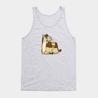 Boba Llama Tank Top